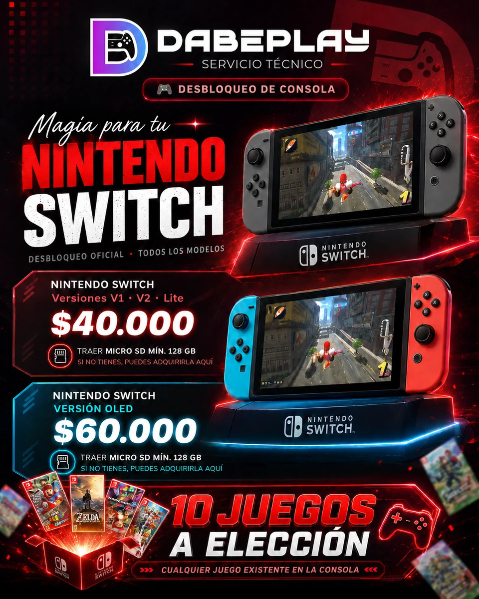 Promoción Magia Nintendo Switch