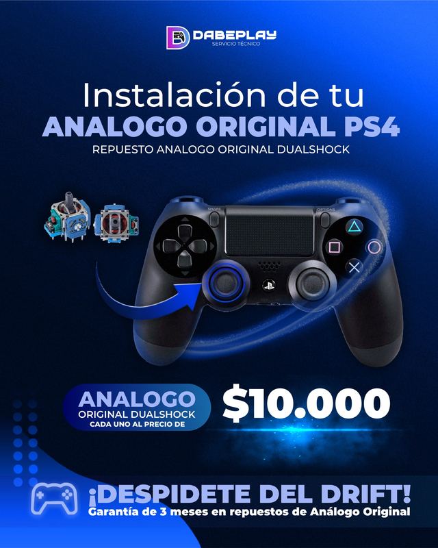 Análogo original PS4