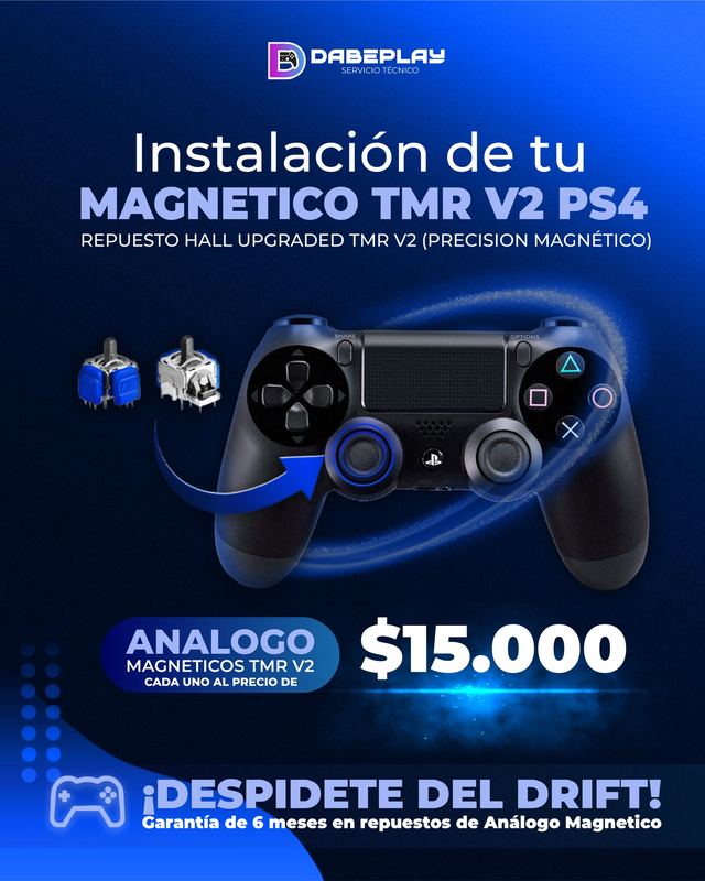 Análogo TMR V2 PS4
