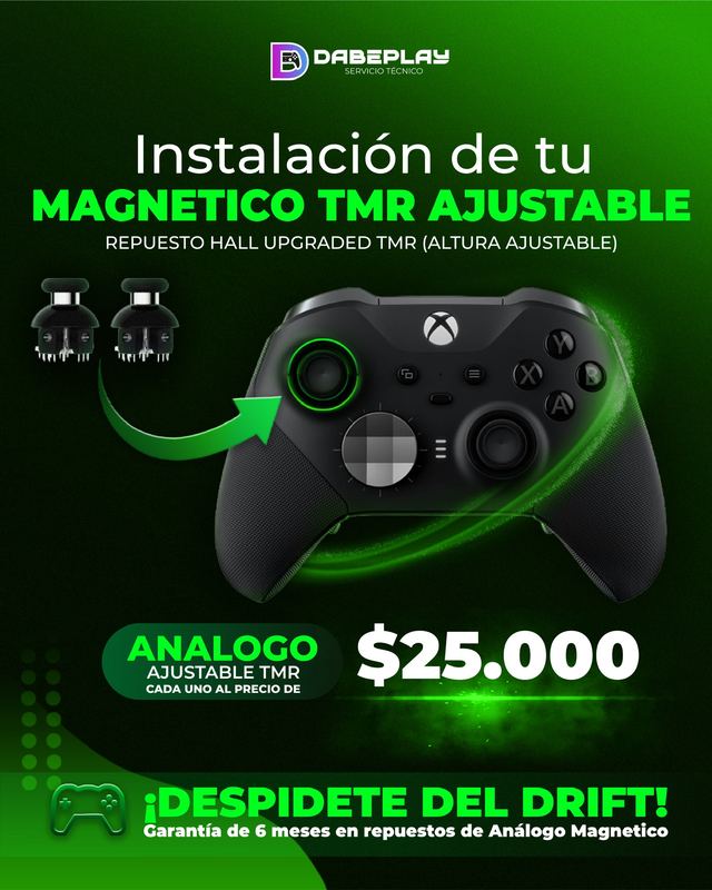 Análogo TMR ajustable Elite Series 2