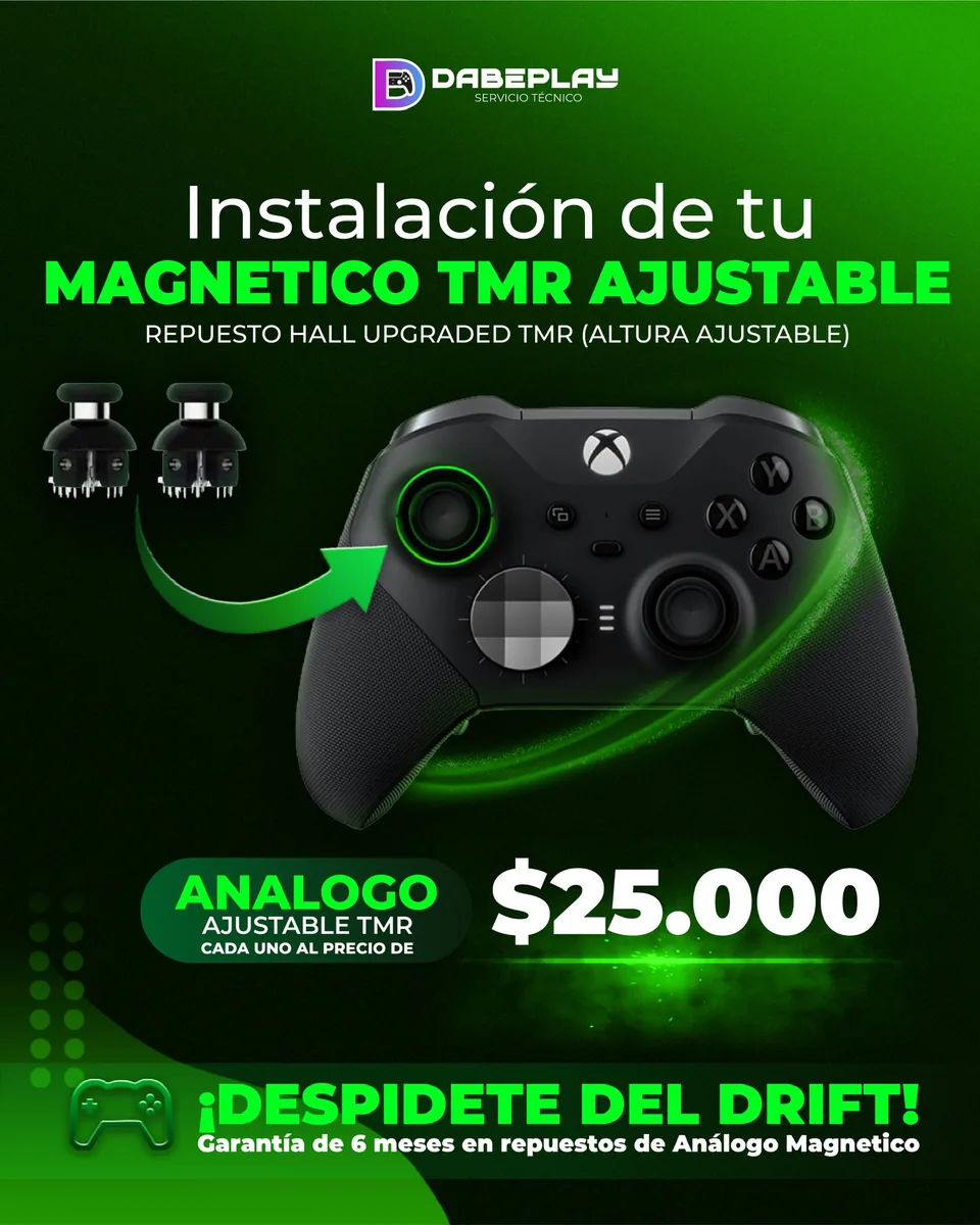 Afiche: Análogo TMR ajustable Elite Series 2