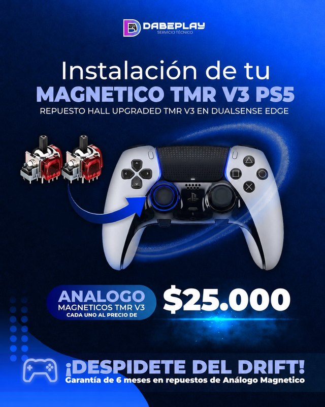 Análogo magnético TMR V3 para DualSense Edge PS5